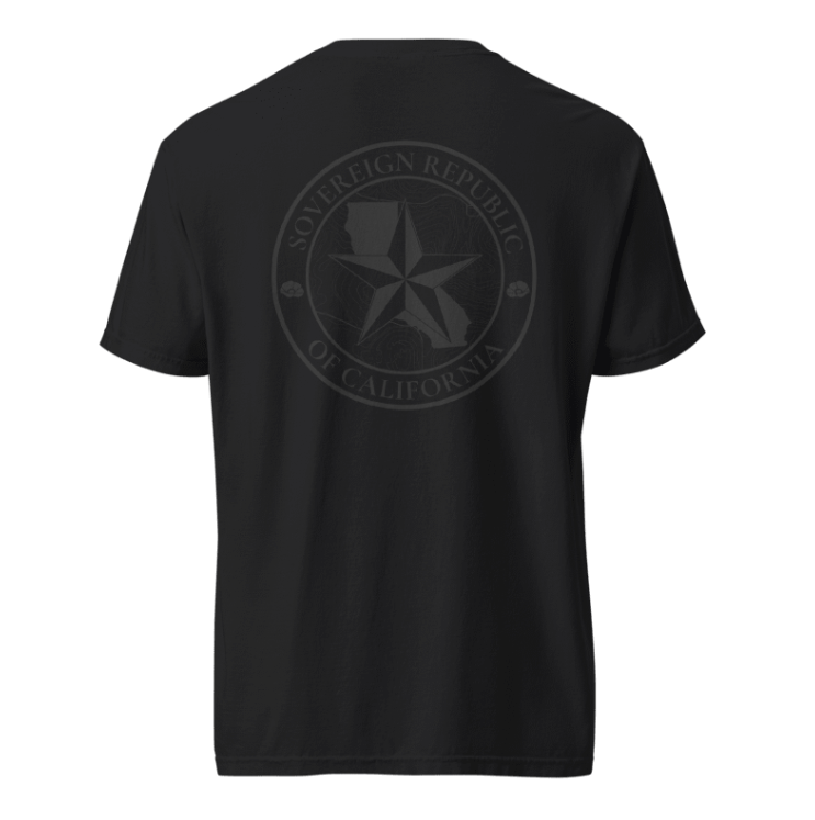 Founder's Tee Shirt (Black on Black)