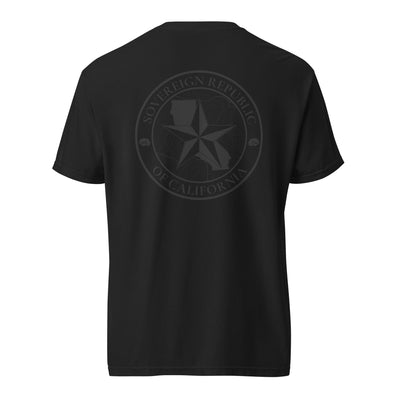 Founder's Tee Shirt (Black on Black)